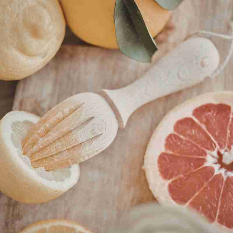 wooden citrus reamer